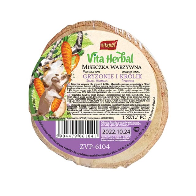 Vita Herbal Lunch Bowl - Grönsaker - 120 g