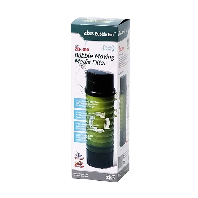 Ziss Aqua ZB-300 Moving bed filter - Luftdrivet