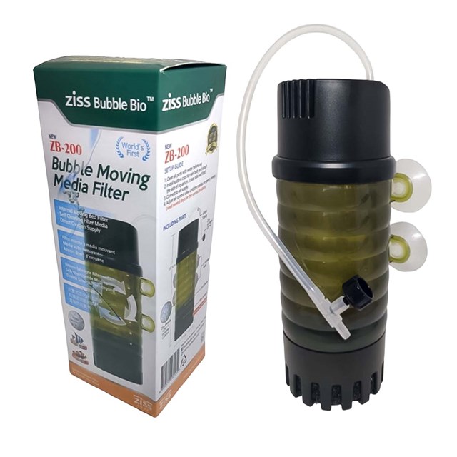 Ziss Aqua ZB-200 Moving bed filter - Luftdrivet