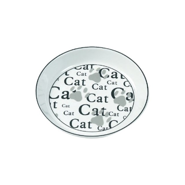 Keramikskål - Katt & Tass - ca. 500 ml