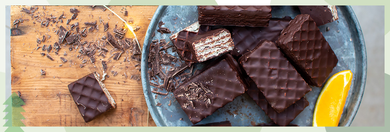 Recept på kexchoklad med hasselnötskräm
