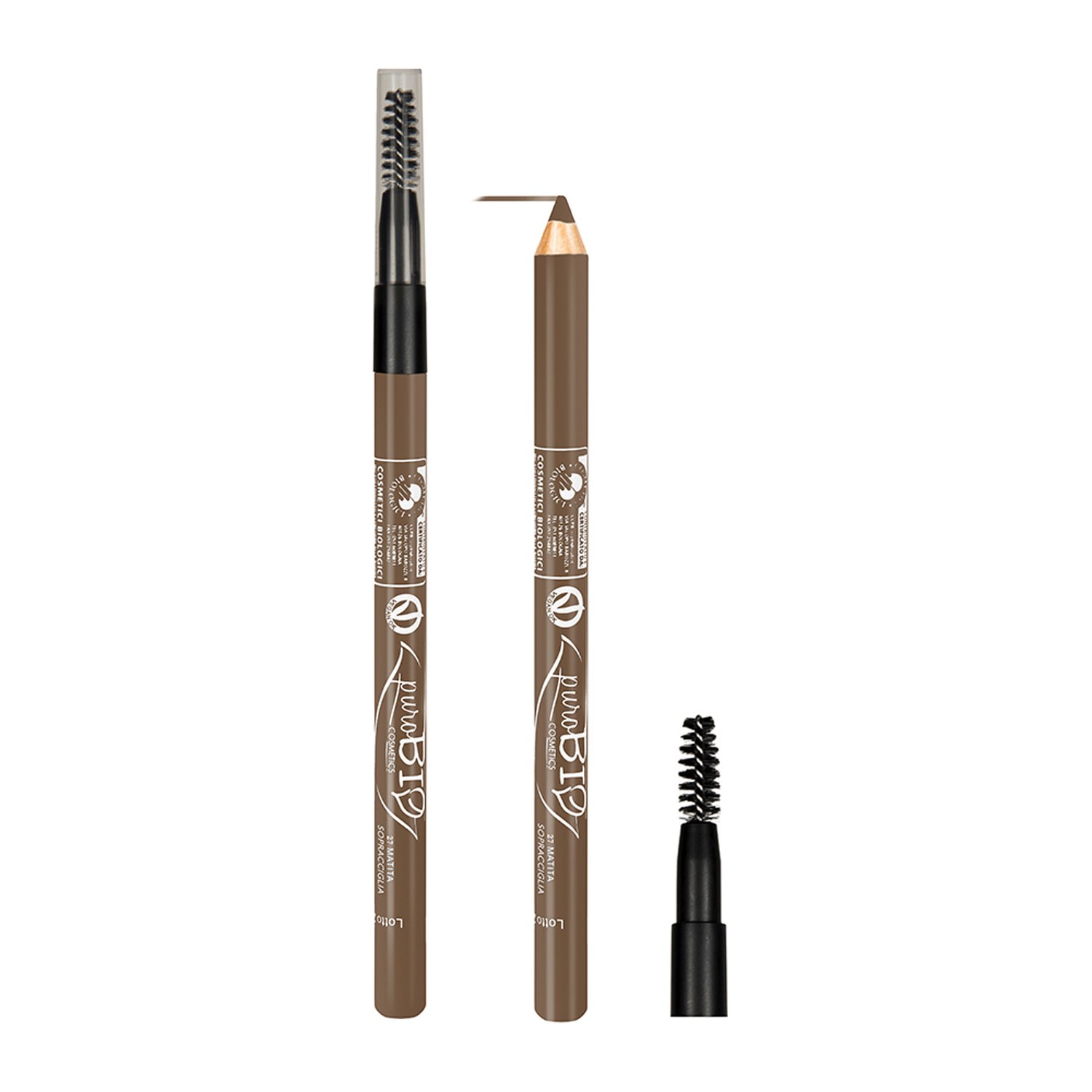 puroBIO Cosmetics Eyebrow Pencil, 1,3 g