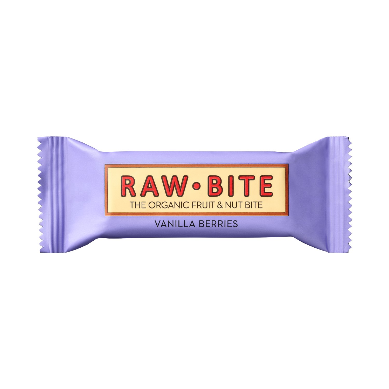 Rawbite Raw Frukt- & Nötbar Bär & Vanilj, 50 g