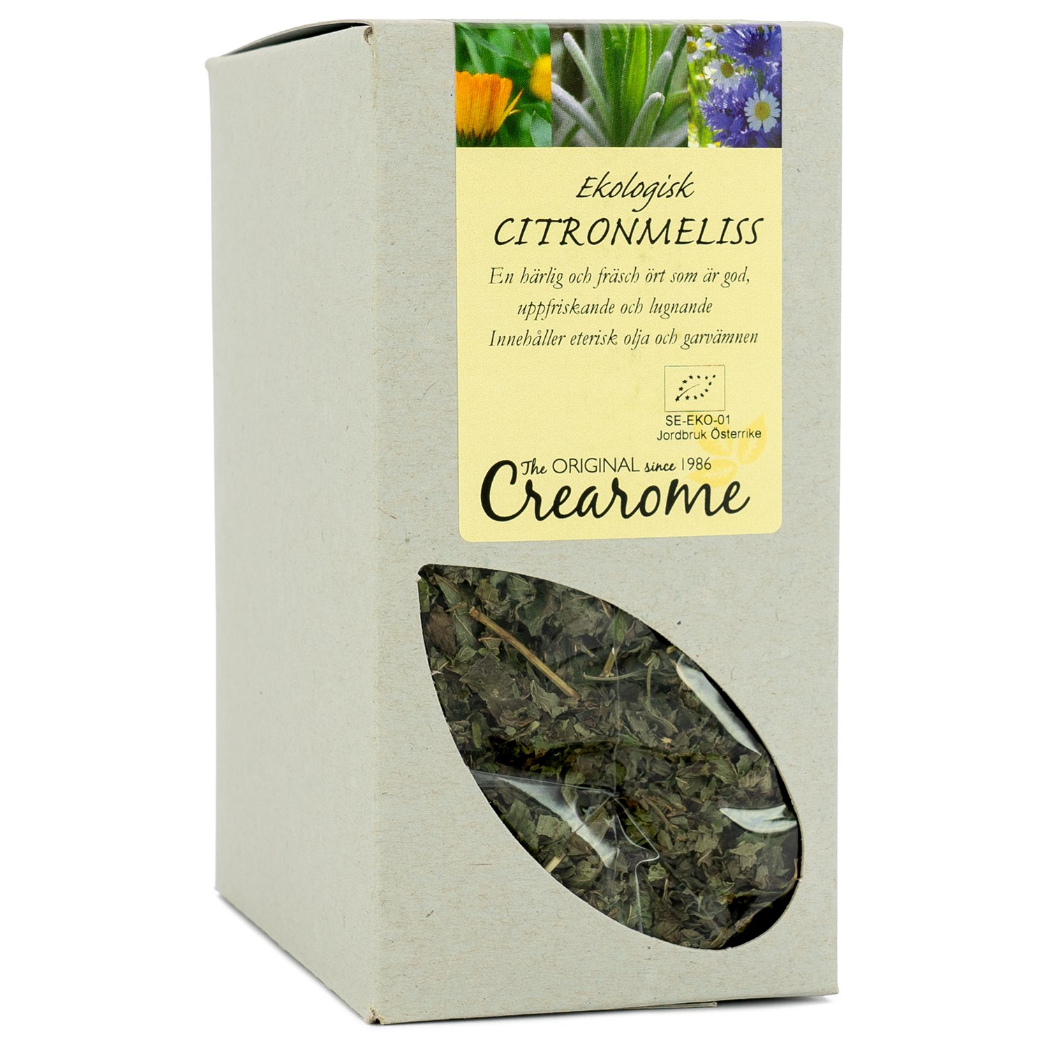 Crearome Ekologisk Citronmeliss, 100 g