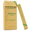 Bambutandborsten Ergonomisk Tandborste i bambu - Medium, 12-pack