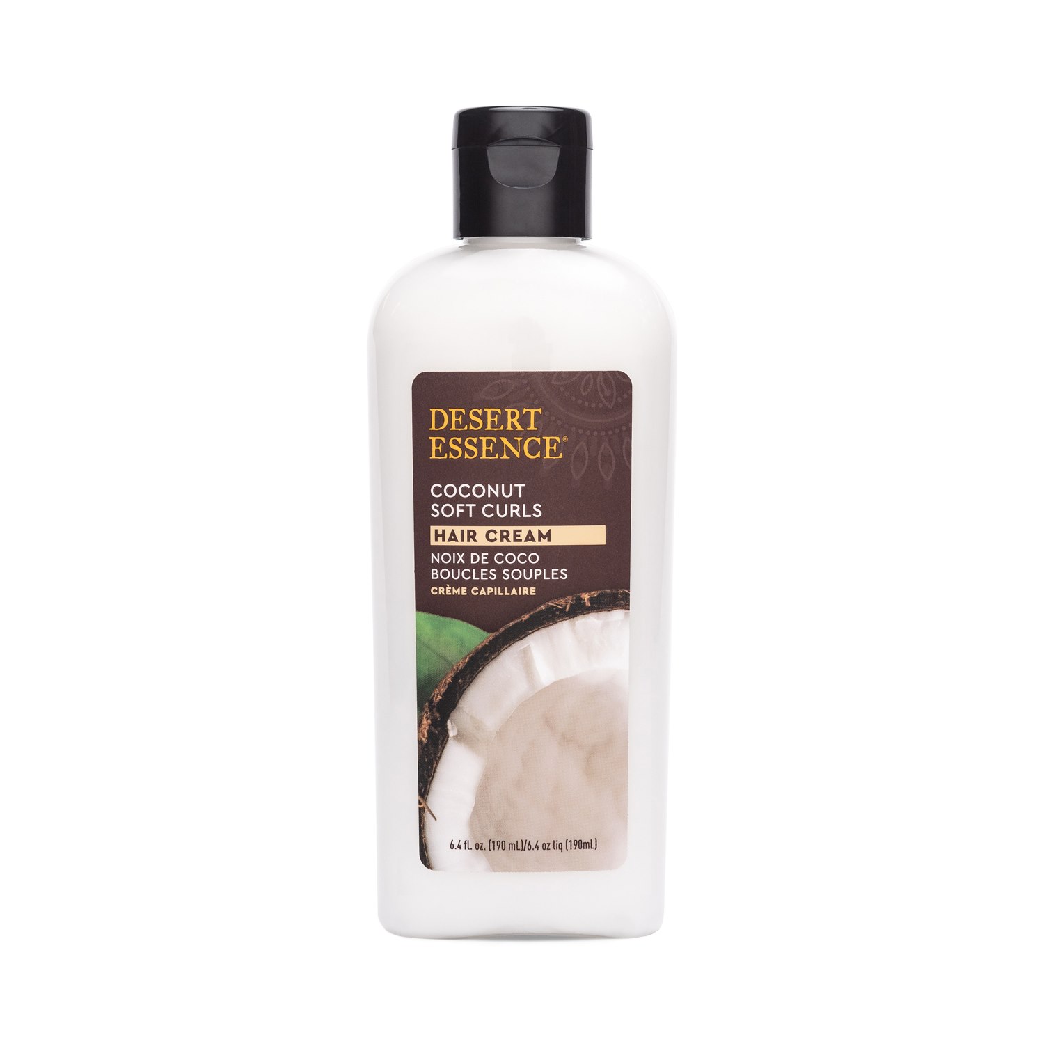 Desert Essence Coconut Soft Curls Hair Cream, 190 ml