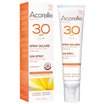 Acorelle Solskyddsspray för ansikte och kropp SPF 30, 100 ml