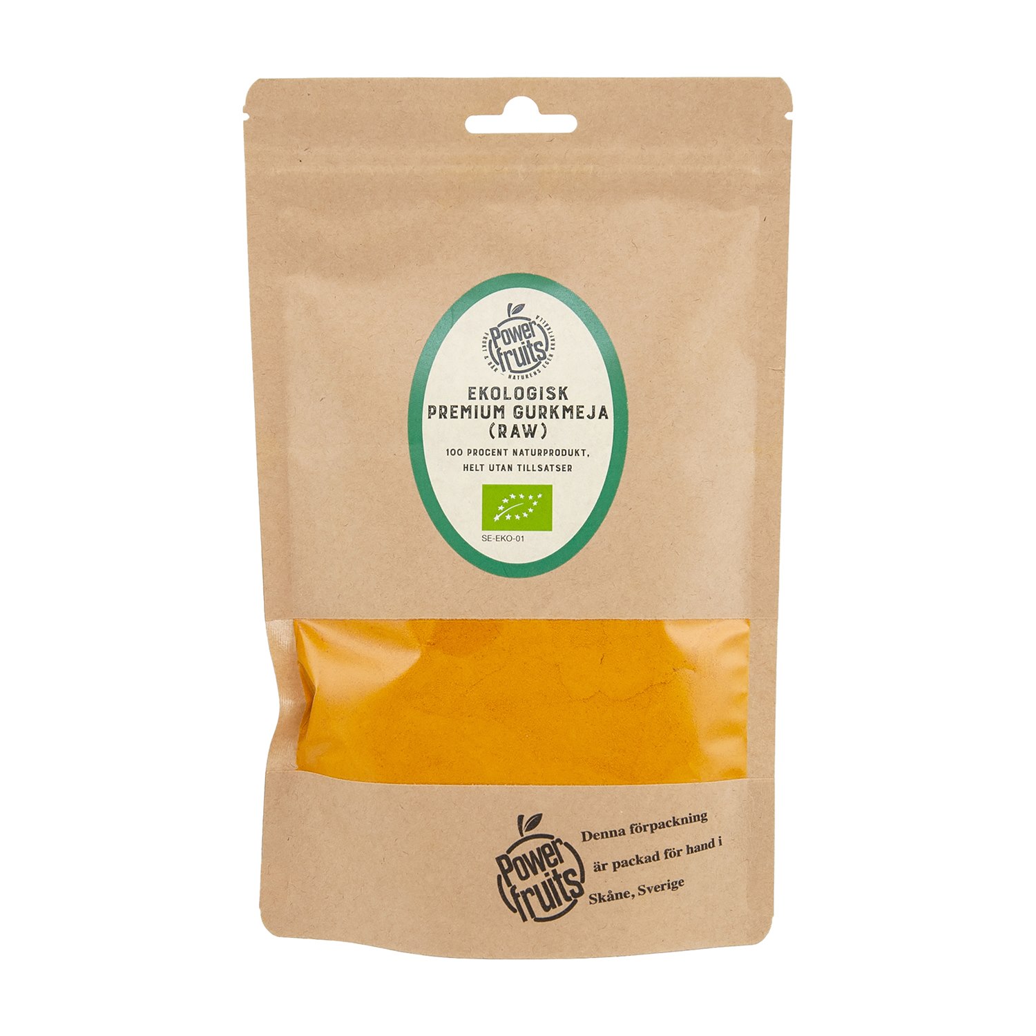 Powerfruits Ekologisk Gurkmeja RAW