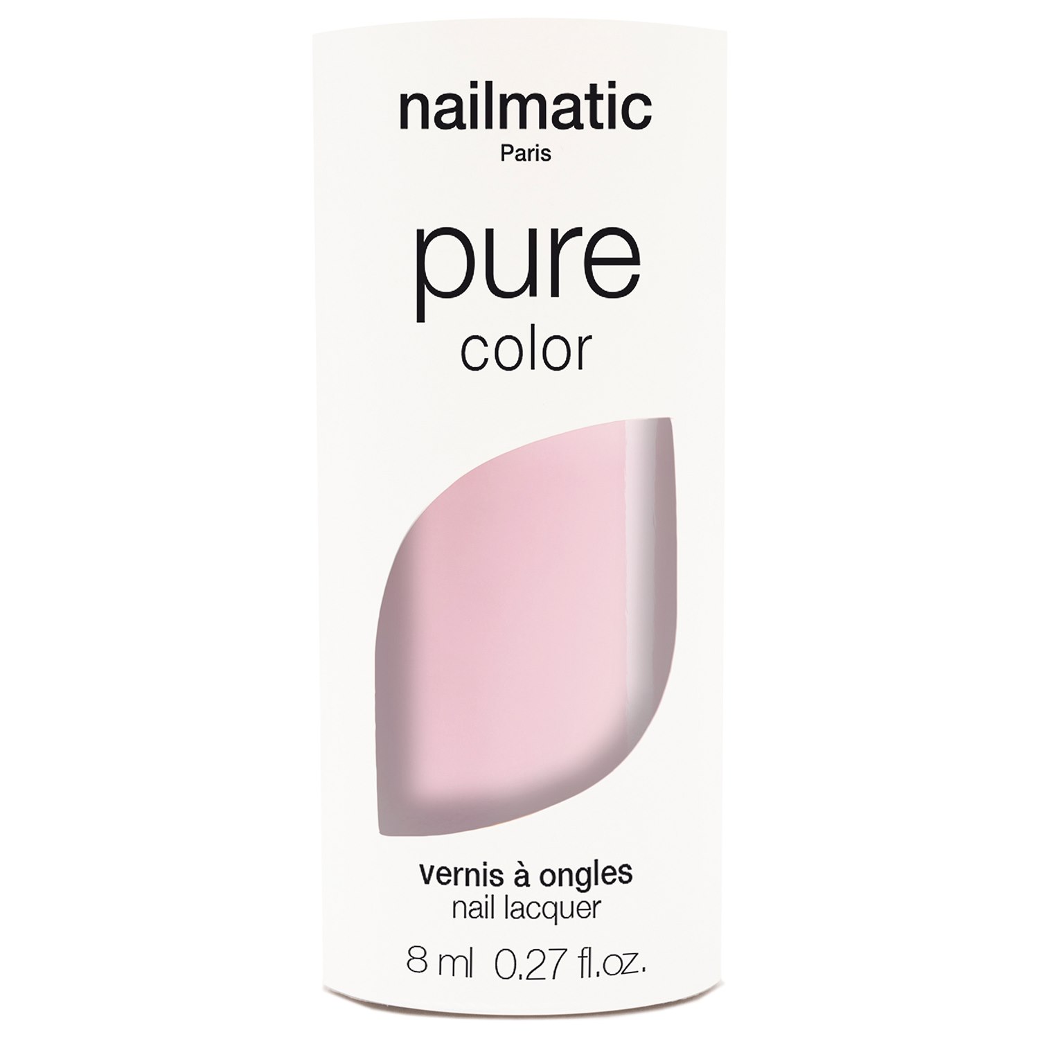 Nailmatic Pure Color Nail Polish 10-free, 8 ml Anna - Sheer Pink