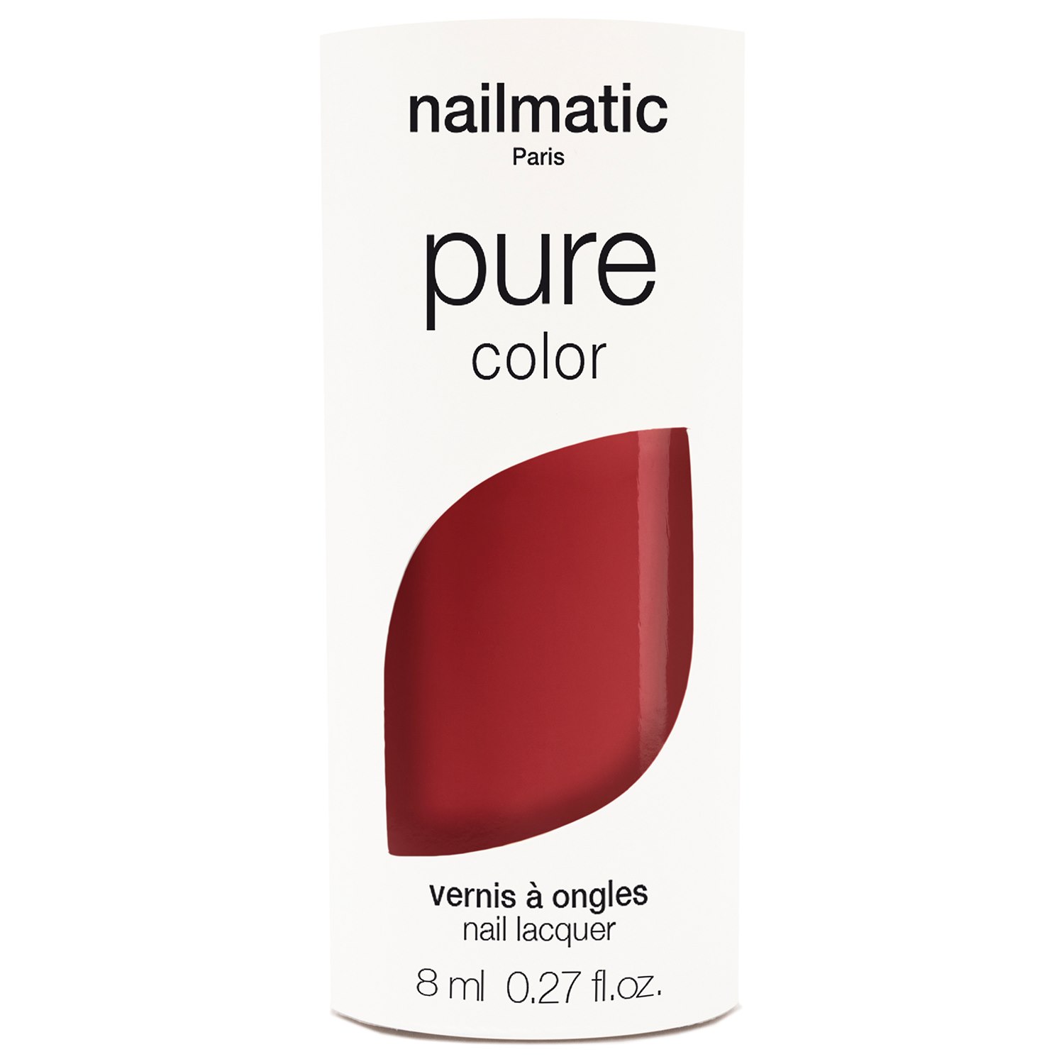 Nailmatic Pure Color Nail Polish 10-free, 8 ml Anouk - Brick Brown