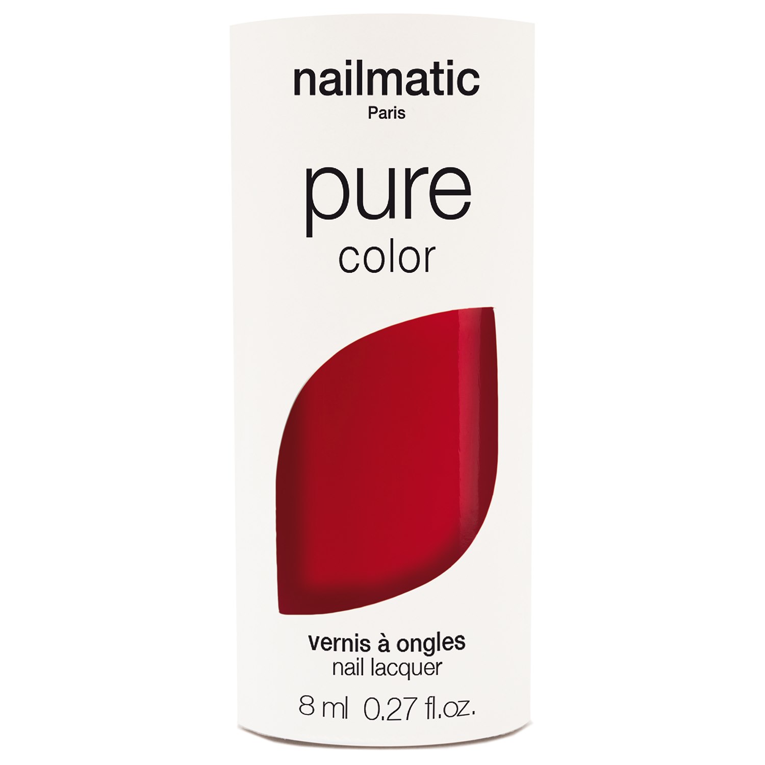 Nailmatic Pure Color Nail Polish 10-free, 8 ml Dita - Pure Red