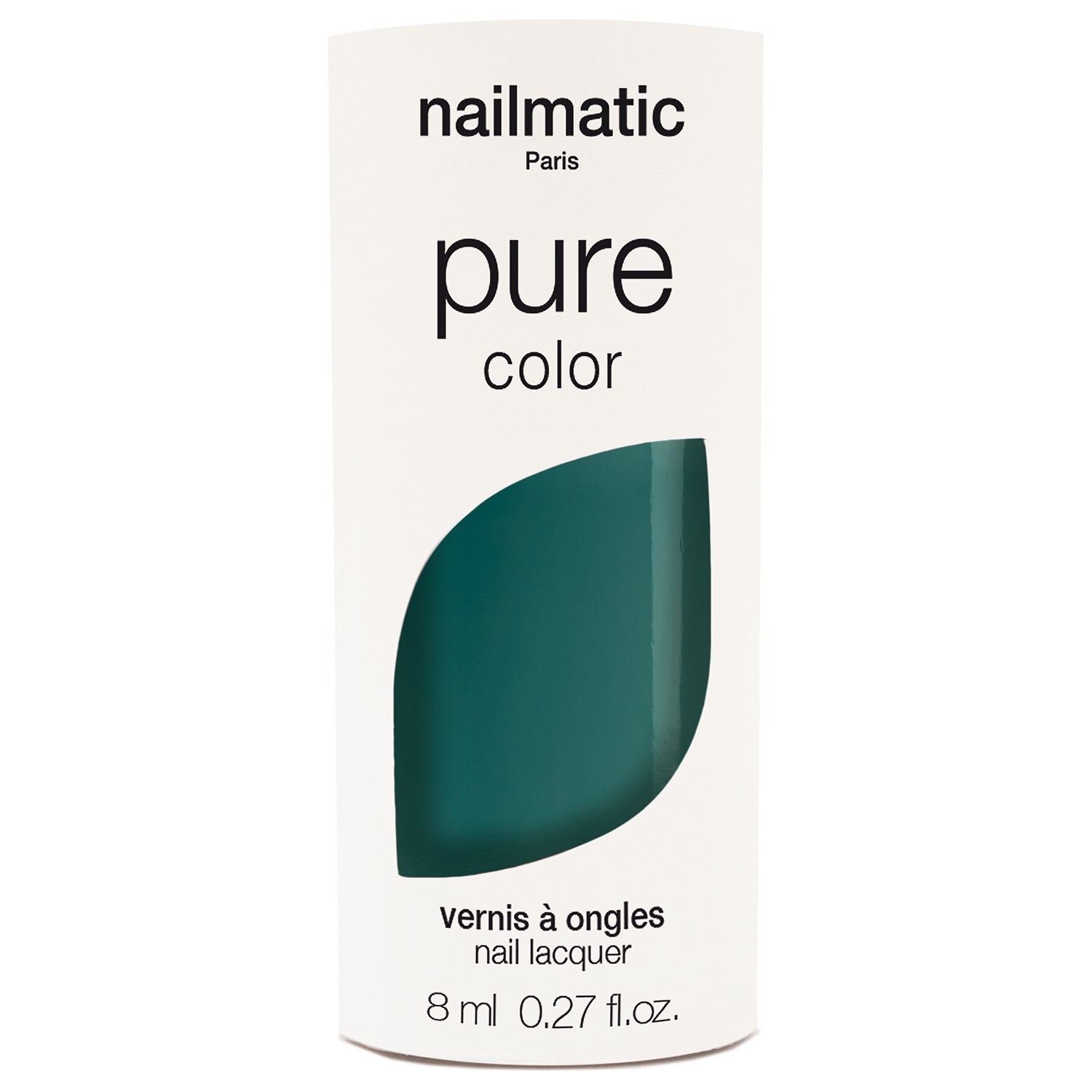 Nailmatic Pure Color Nail Polish 10-free, 8 ml Miky - Emerald Green