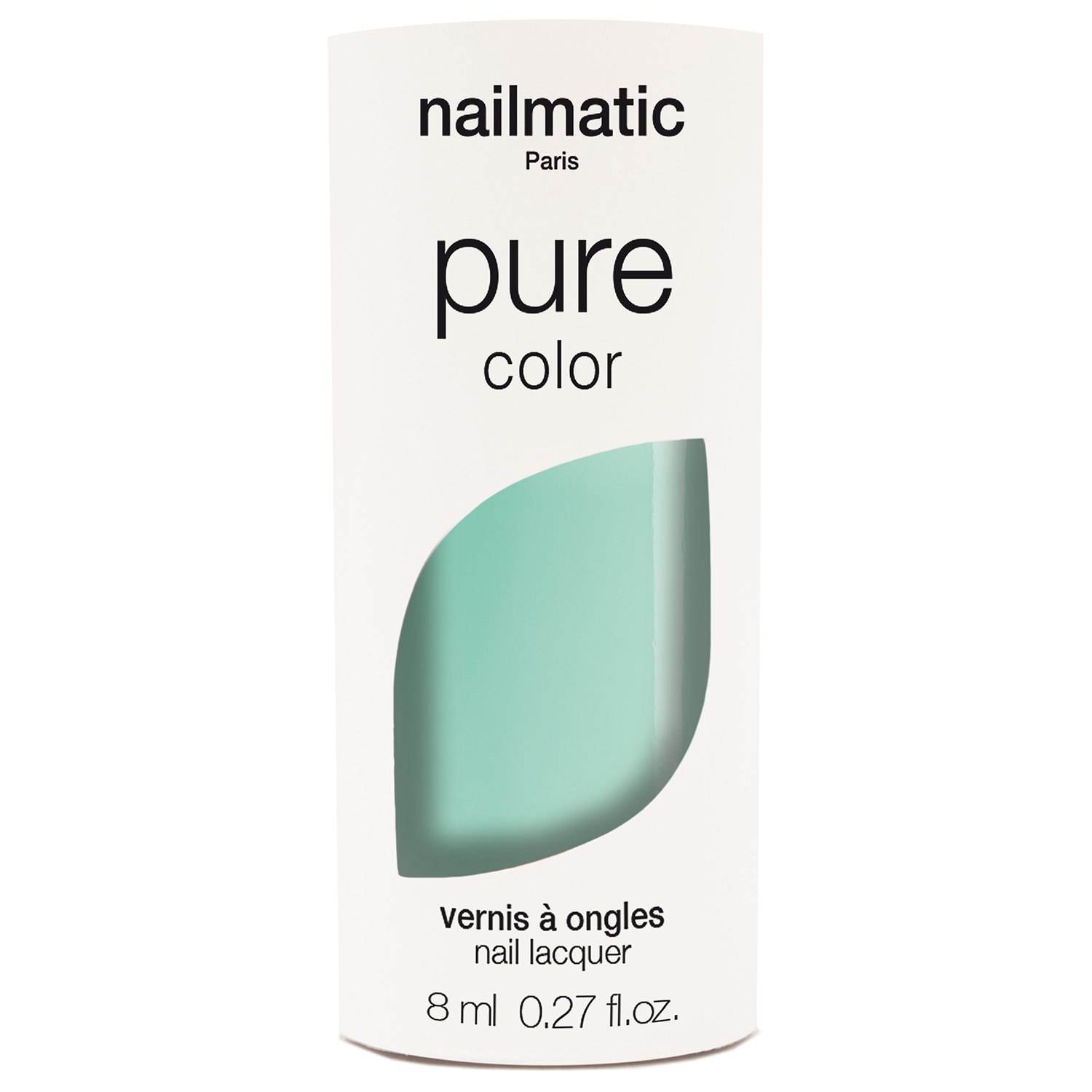 Nailmatic Pure Color Nail Polish 10-free, 8 ml Mona - Lagoon