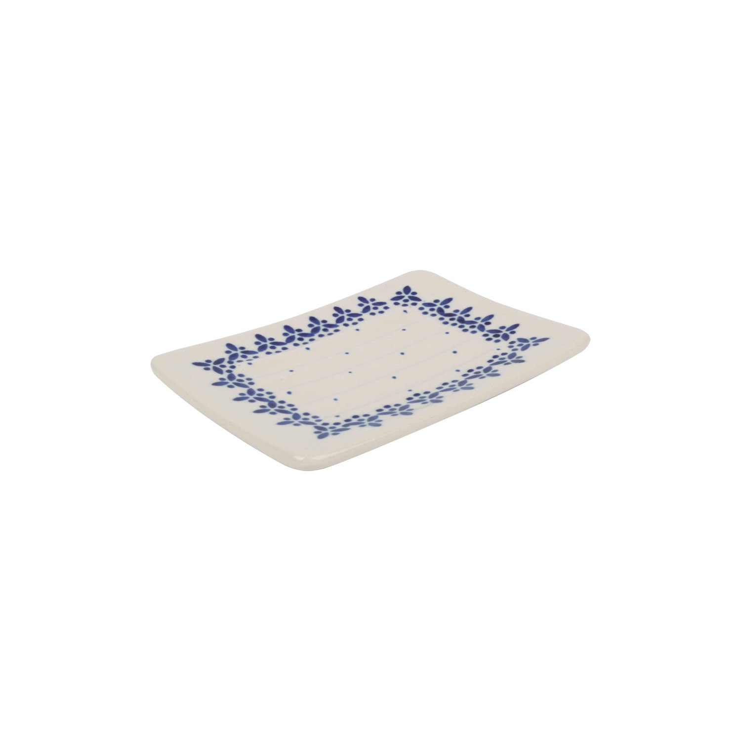 Redecker Handmålat Tvålfat Keramik, 12 x 9 cm