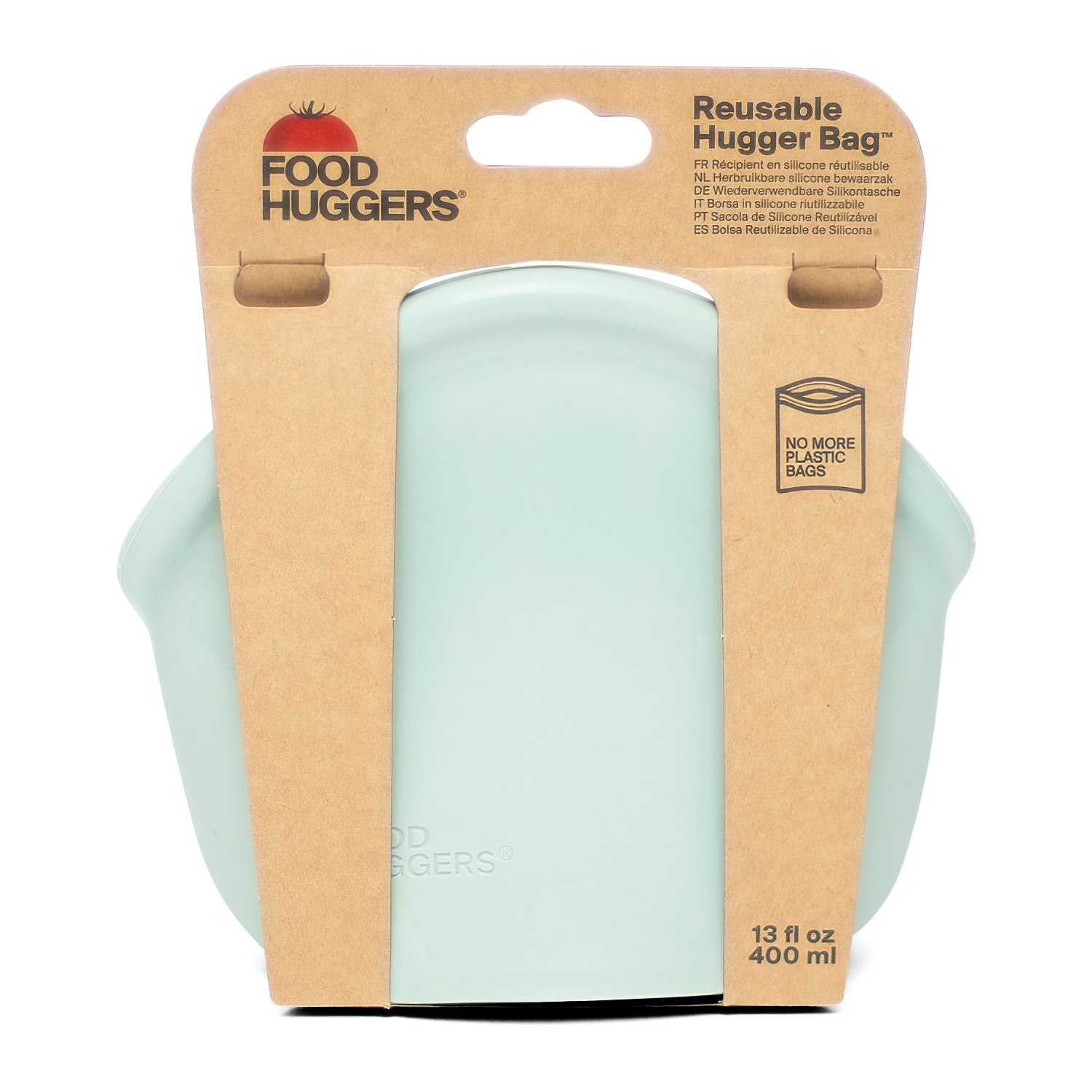 Food Huggers Hugger Bag Förvaringspåse Silikon - Jade Opaque 400 ml