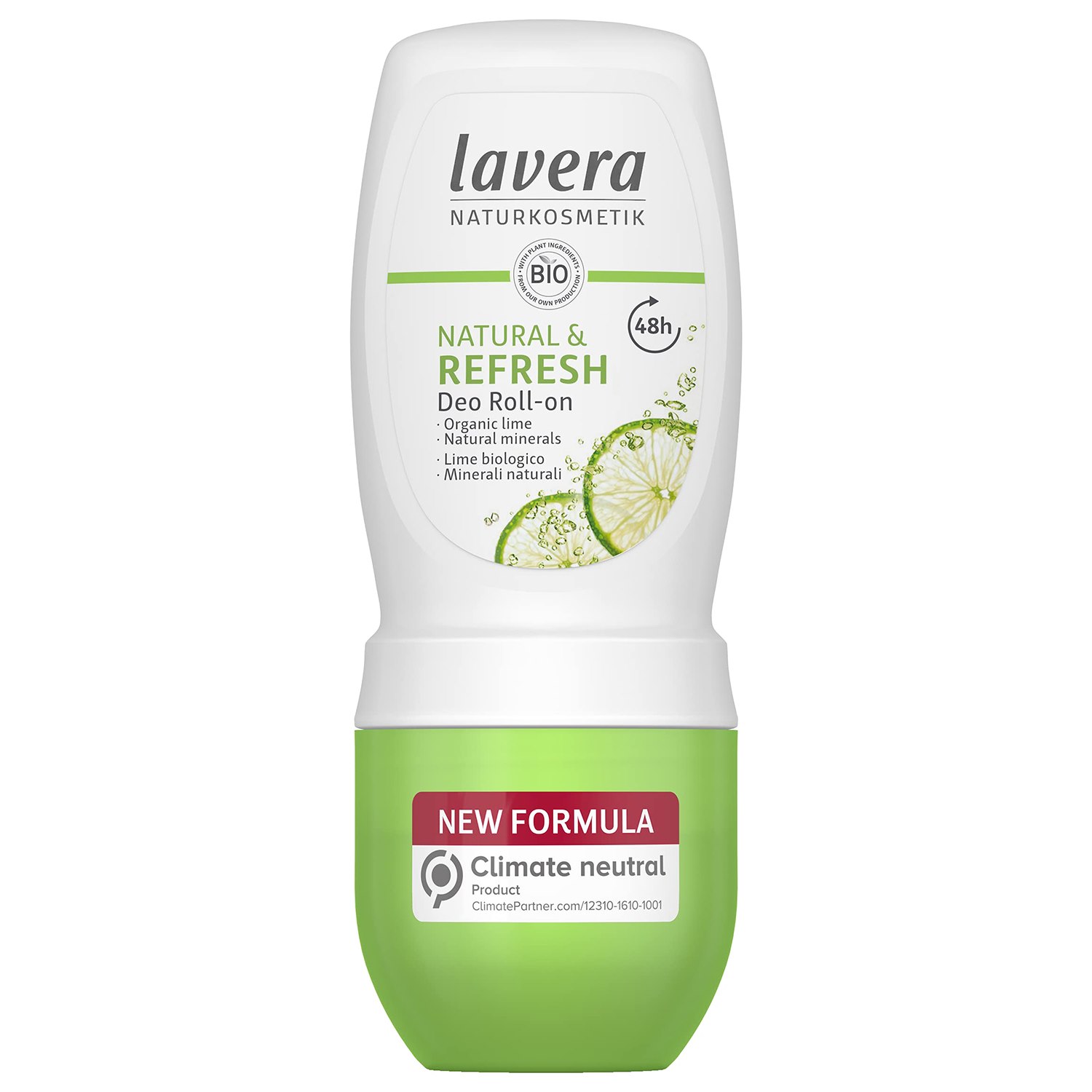 Lavera Lime & Verbena 24h Deodorant Roll-on, 50 ml