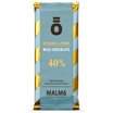 Malmö Chokladfabrik Ö Milk Chocolate 40%, 55 g