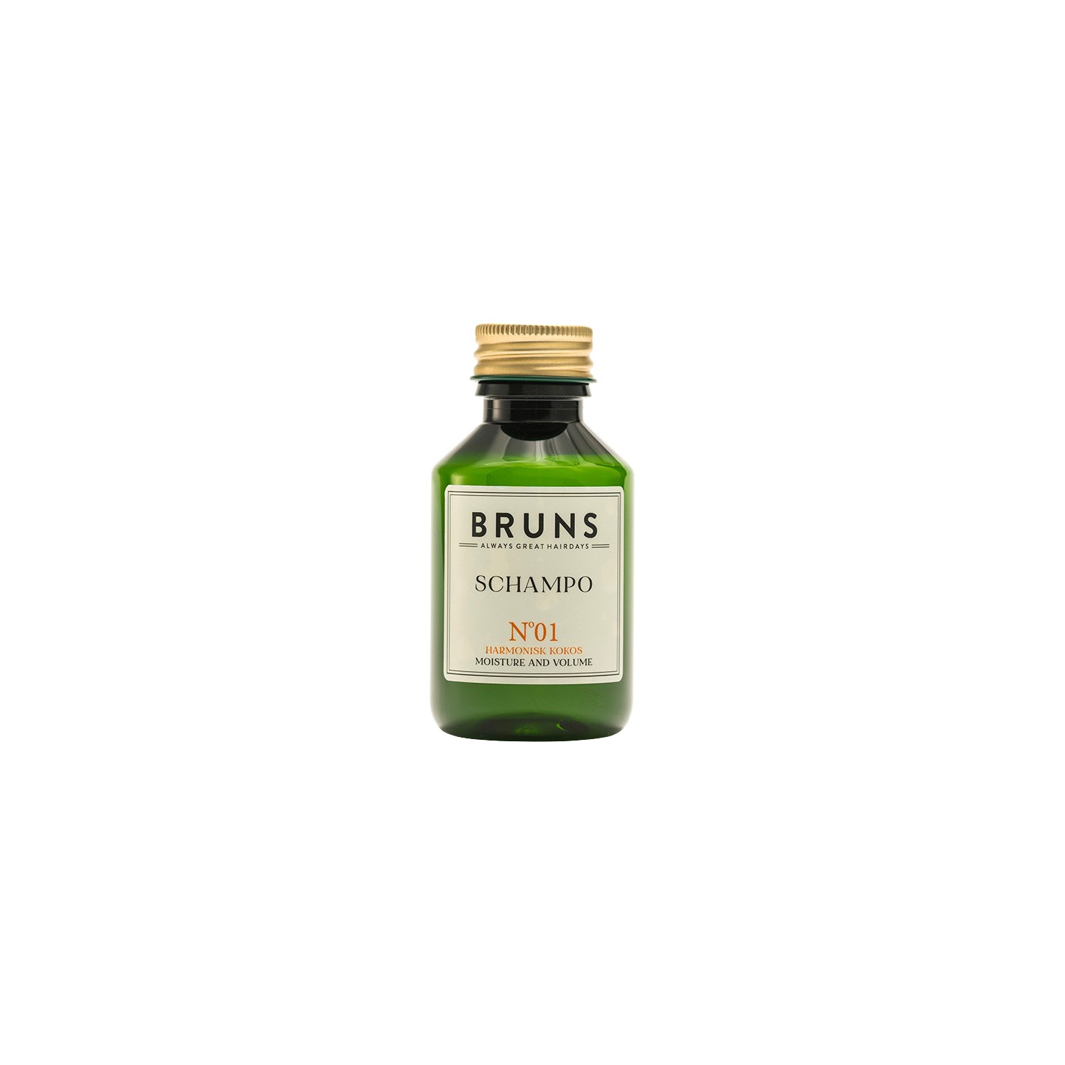 BRUNS Products Schampo nr 01 - Harmonisk Kokos 100 ml