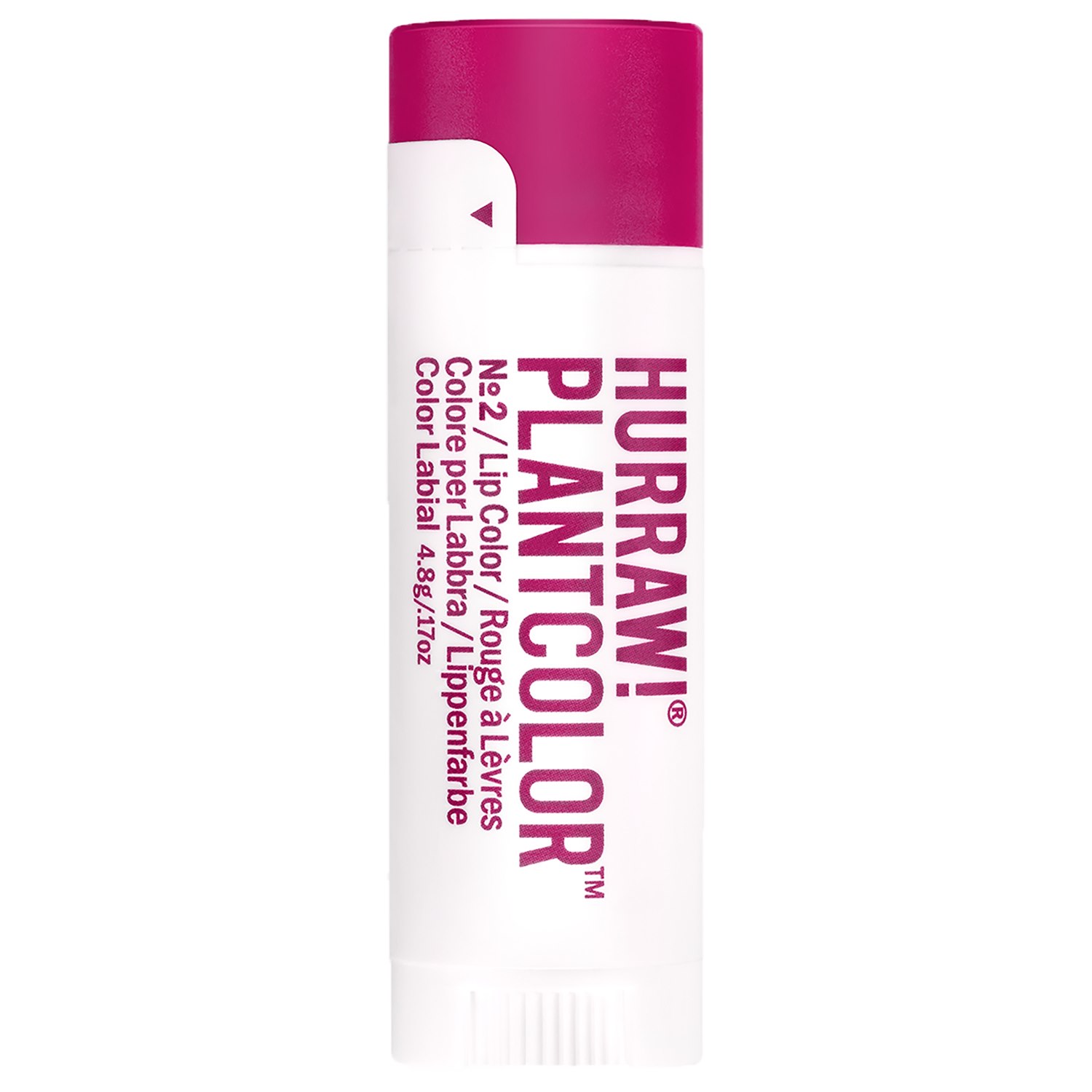 Hurraw! PLANTCOLOR Lip Color, 4,8 g