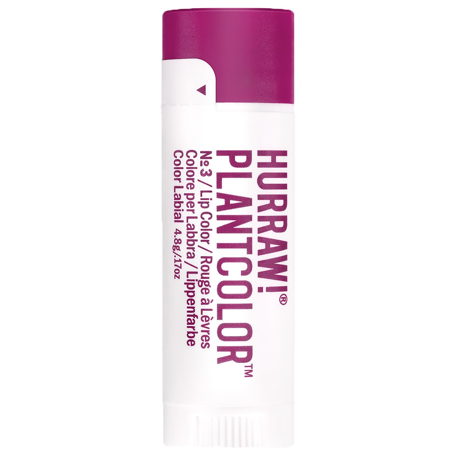 Hurraw! PLANTCOLOR Lip Color, 4,8 g