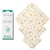 Abeego Beeswax Food Wrap - Variety Square, 3 st