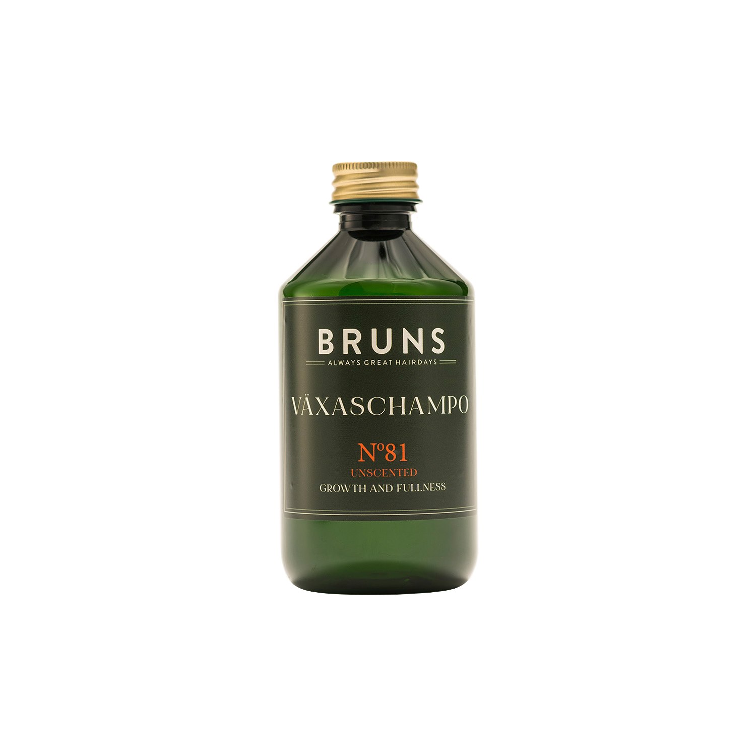 BRUNS Products Växaschampo nr 81a - Oparfymerad Tillväxt, 330 ml