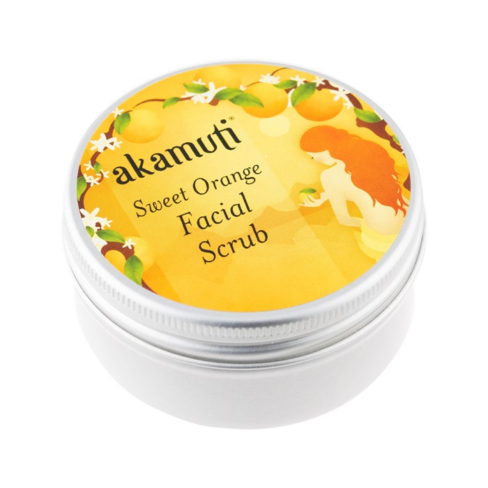 Akamuti Sweet Orange Facial Scrub, 50 g