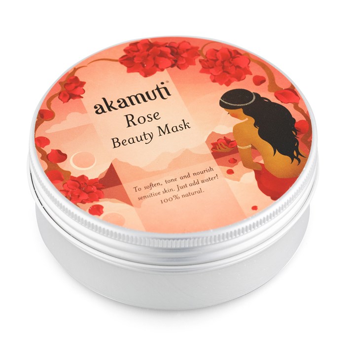 Akamuti Rose Beauty Mask, 100 g