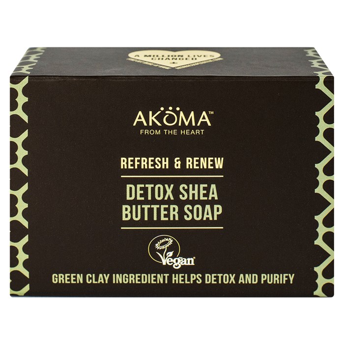 Akoma Detox Shea Butter Soap, 105 g