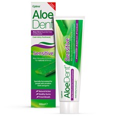 AloeDent Aloe Vera Sensitive Fluoride Free Toothpaste, 100 ml