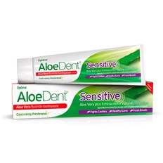 AloeDent Aloe Vera Sensitive Fluoride Toothpaste, 100 ml