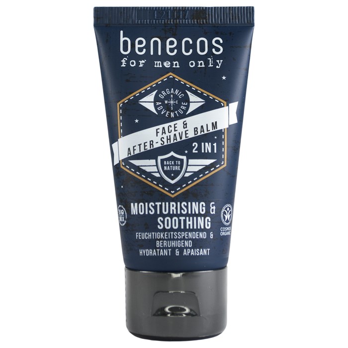 Benecos Face & Aftershave Balm 2-in-1, 50 ml