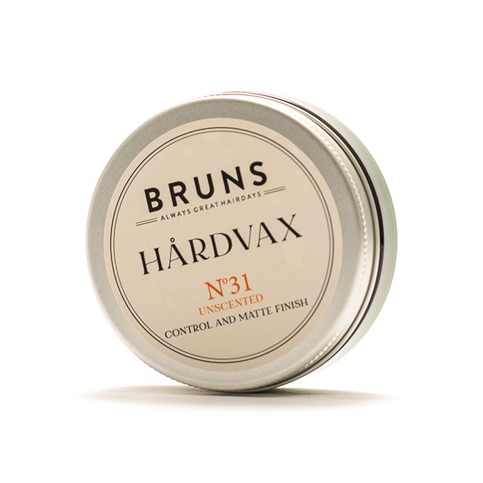 BRUNS Hårdvax Nº31 - Oparfymerat, 50 ml