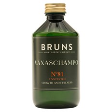 BRUNS Växaschampo Nº81 - Oparfymerat, 300 ml