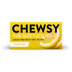Chewsy Naturligt Tuggummi Citron, 15 g