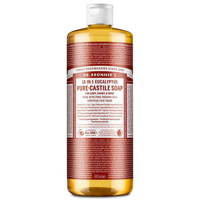 Dr. Bronner’s Organic Pure-Castile Liquid Soap Eucalyptus
