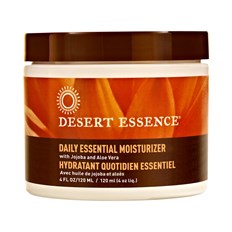 Desert Essence Daily Essential Moisturizer, 120 ml