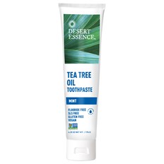 Desert Essence Tea Tree Oil Toothpaste - Mint, 176 g