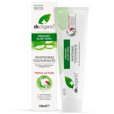 Dr. Organic Aloe Vera Whitening Toothpaste, 100 ml
