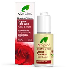 Dr. Organic Rose Otto Facial Serum, 30 ml