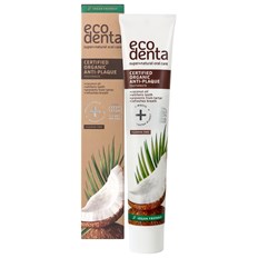 Ecodenta Anti-plaque Toothpaste with Coconut oil, 75 ml