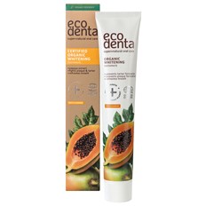 Ecodenta Whitening Toothpaste with Fluoride & Papaya extract, 75 ml