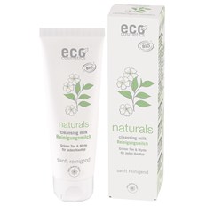 Eco Cosmetics Rengöringsmjölk Grönt te & Myrten, 125 ml