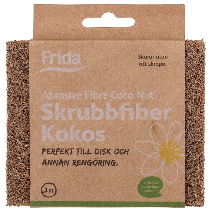Frida Skrubbsvamp Kokosfiber, 2-pack