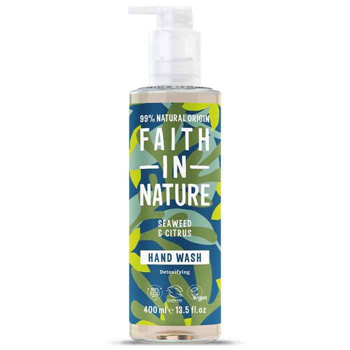 Faith in Nature Seaweed & Citrus Hand Wash, 400 ml