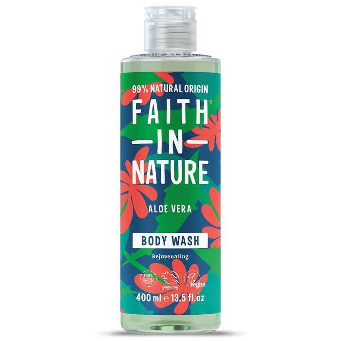 Faith in Nature Aloe Vera Body Wash, 400 ml