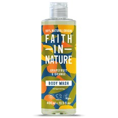 Faith in Nature Grapefruit & Orange Body Wash, 400 ml