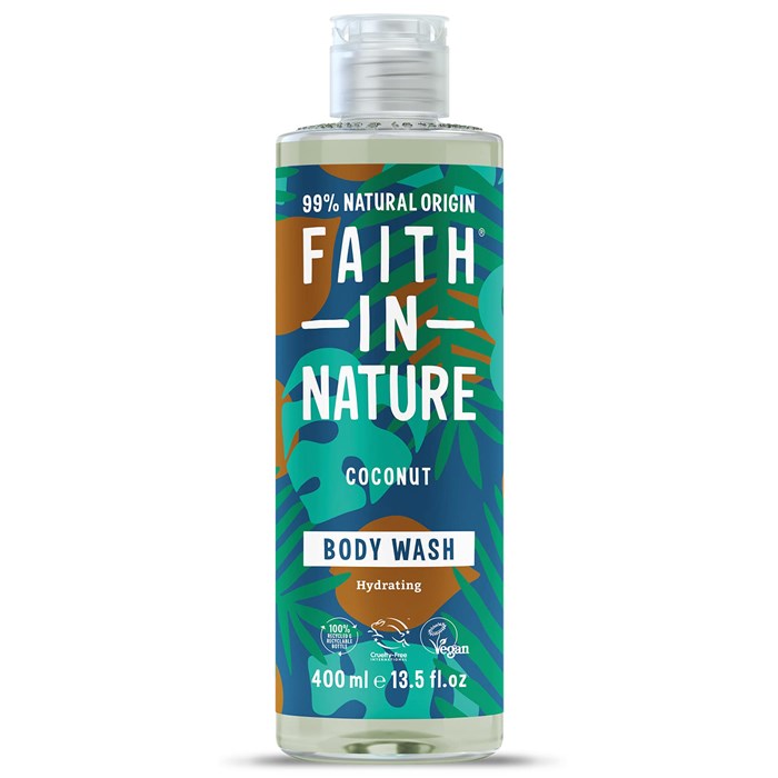 Faith in Nature Coconut Body Wash, 400 ml