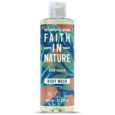 Faith in Nature Blue Cedar Body Wash, 400 ml