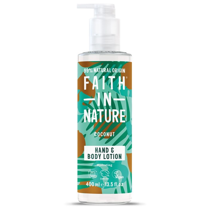 Faith in Nature Coconut Hand & Body Lotion, 400 ml